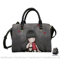 Sac Main Femme Imprimé Dessin Animé - modèle 2 - Sac Roche ™