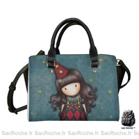 Sac Main Femme Imprimé Dessin Animé - modèle 4 - Sac Roche ™