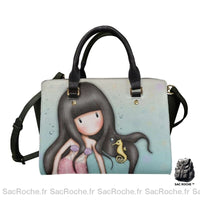 Sac Main Femme Imprimé Dessin Animé - modèle 8 - Sac Roche ™