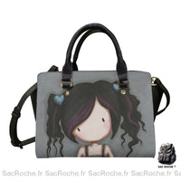 Sac Main Femme Imprimé Dessin Animé - modèle 9 - Sac Roche ™