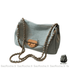 Sac Main Femme Jeans Gris Bleu À