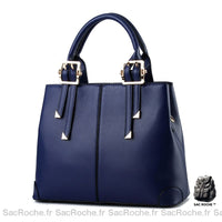Sac Main Femme Joli Élégant - modèle Bleu - Sac Roche ™