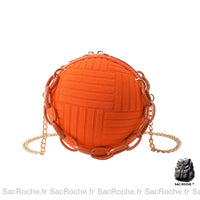 Sac Main Femme Le Bon Prix - modèle Orange / 15x15x15cm - Sac Roche ™