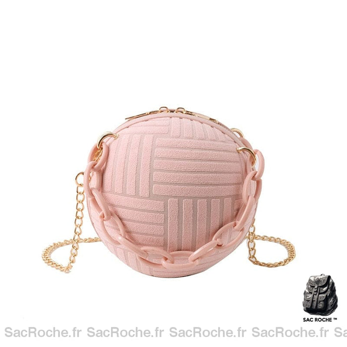 Sac Main Femme Le Bon Prix Rose / 15X15X15Cm À