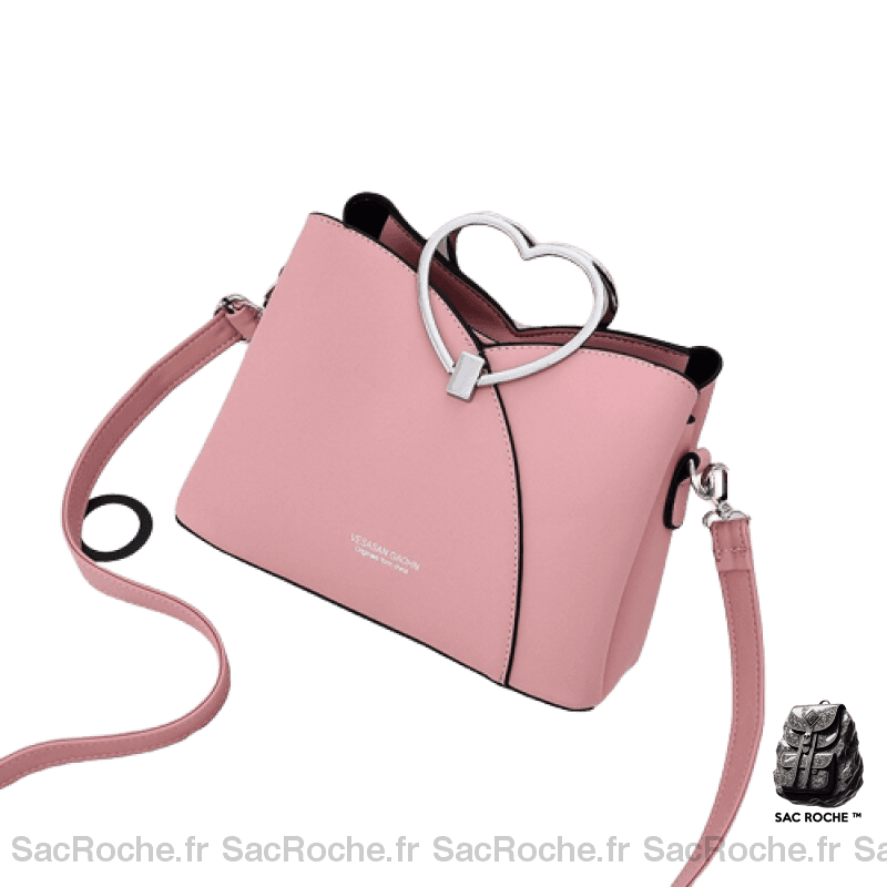 Sac Main Femme Léger - Élégant & Pratique Rose À