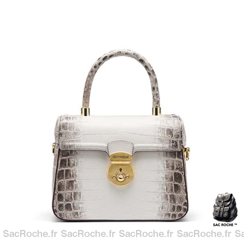 Sac Main Femme Léger Ultra Blanc À