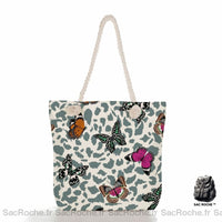 Sac Main Femme Leopard - modèle 2 / 35x33x12cm - Sac Roche ™