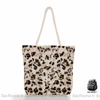 Sac Main Femme Leopard 3 / 35X33X12Cm À