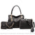 Sac Main Femme Lot Cuir - modèle Noir - Sac Roche ™