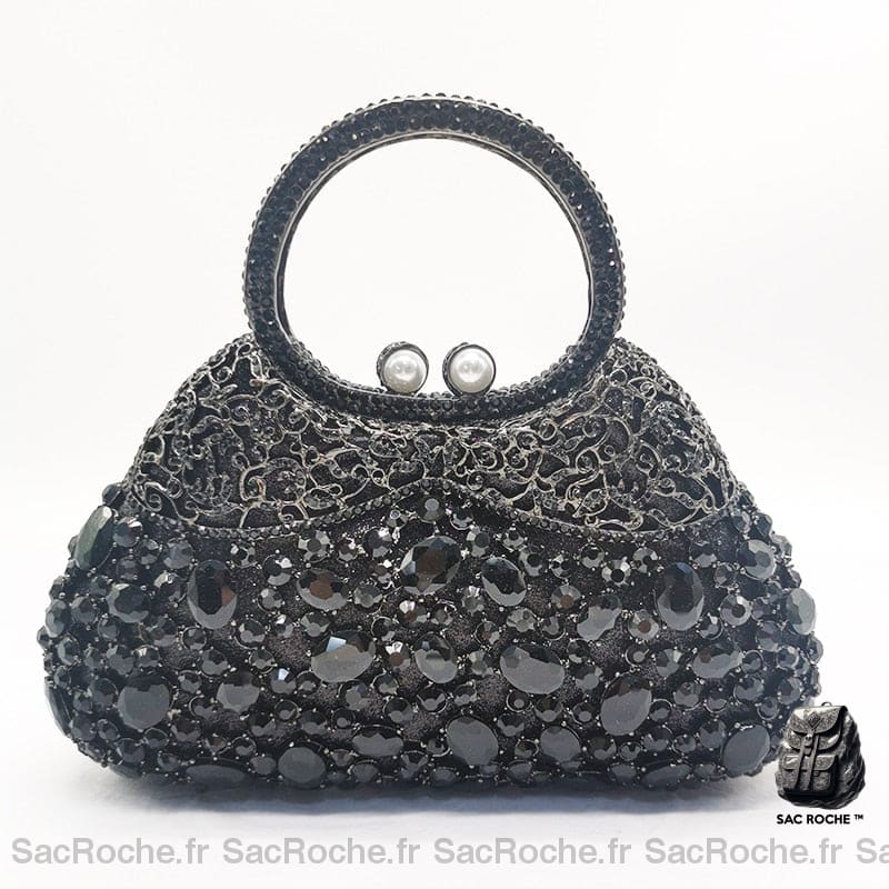 Sac Main Femme Luxe 2017 Noir / 23 X 19.5 7Cm À