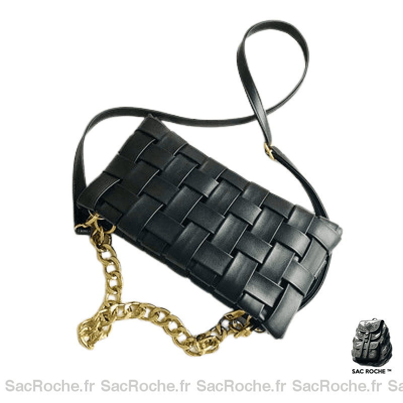 Sac Main Femme Luxe Abordable Noir / 27Cmx14Cmx6Cm À