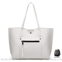 Sac Main Femme Lycée - modèle Blanc - Sac Roche ™