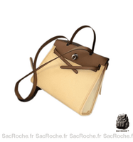 Sac Main Femme Magnifique - modèle Marron foncé - Sac Roche ™