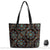 Sac Main Femme Mandala - modèle 10 / 29x34x14cm - Sac Roche ™