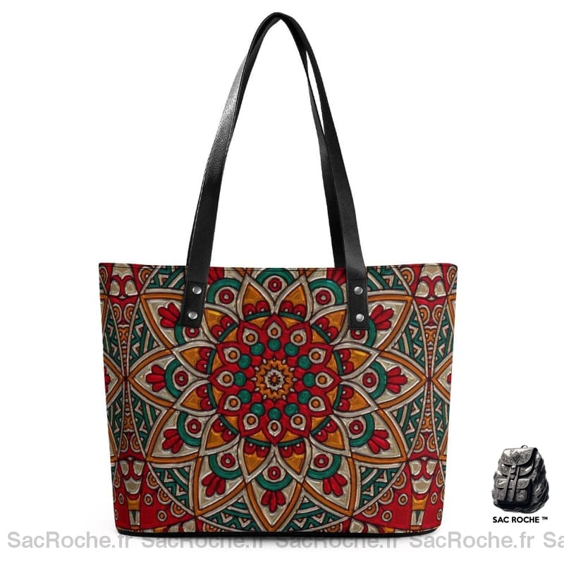 Sac Main Femme Mandala 11 / 29X34X14Cm À