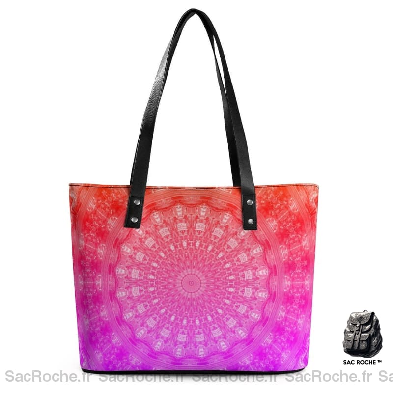 Sac Main Femme Mandala 12 / 29X34X14Cm À