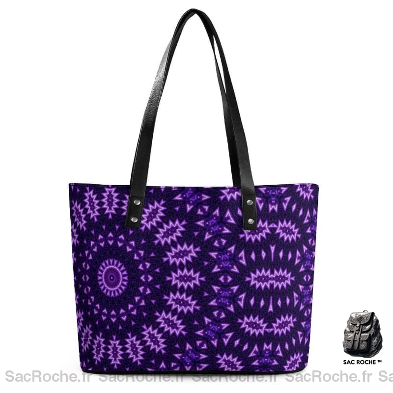 Sac Main Femme Mandala 4 / 29X34X14Cm À