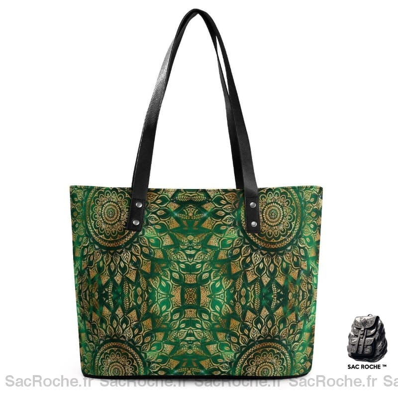 Sac Main Femme Mandala 8 / 29X34X14Cm À