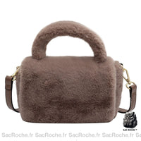 Sac Main Femme Marron Pas Cher - Sac Roche ™