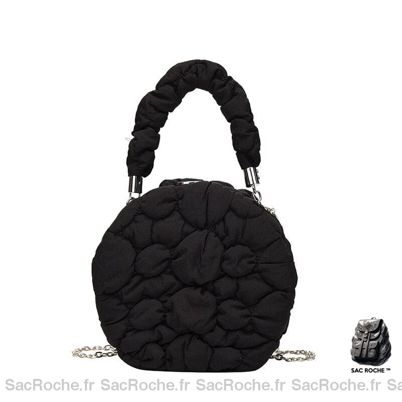 Sac Main Femme Matelassé Noir À Main Femme