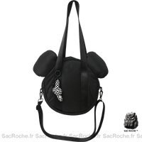 Sac Main Femme Mickey Disney - modèle Noir / 29cmx10cmx29cm - Sac Roche ™
