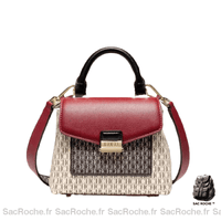 Sac Main Femme Mini Sacs - modèle Rouge / 18.5x9x16cm - Sac Roche ™
