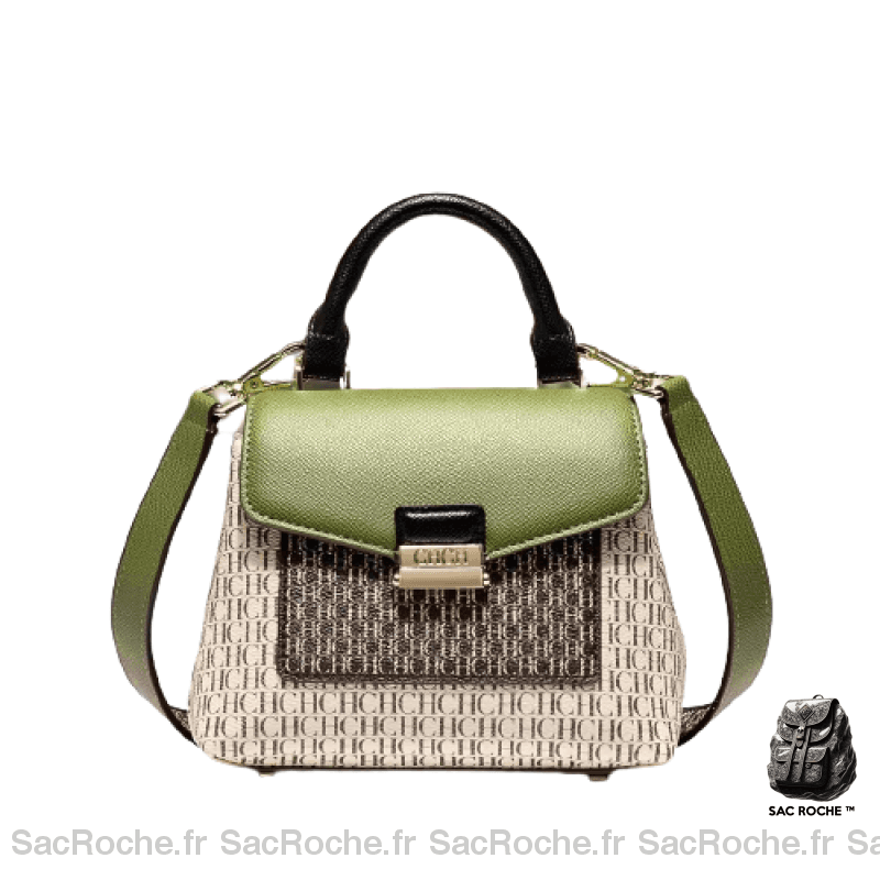 Sac Main Femme Mini Sacs Vert / 18.5X9X16Cm À