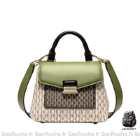 Sac Main Femme Mini Sacs - modèle Vert / 18.5x9x16cm - Sac Roche ™