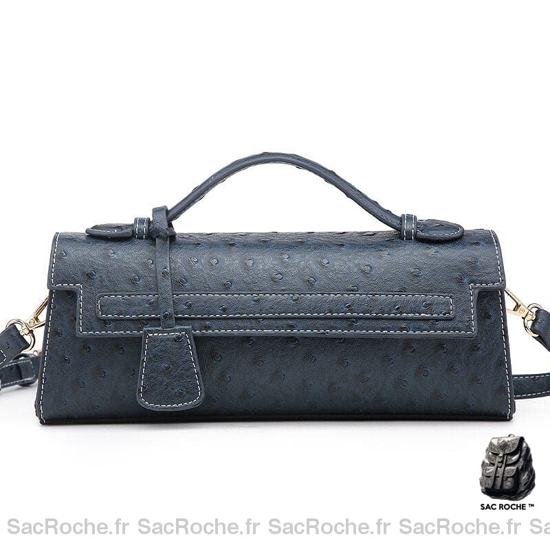 Sac Main Femme Mode 2019 Bleu / 28X6.5X11Cm À