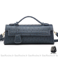Sac Main Femme Mode 2019 - modèle Bleu / 28x6.5x11cm - Sac Roche ™