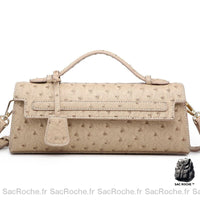 Sac Main Femme Mode 2019 - modèle Kaki / 28x6.5x11cm - Sac Roche ™