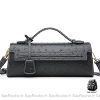 Sac Main Femme Mode 2019 - modèle Noir / 28x6.5x11cm - Sac Roche ™