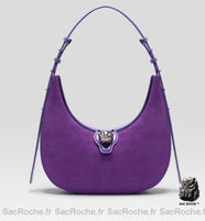 Sac Main Femme Moderne - modèle Violet - Sac Roche ™