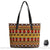 Sac Main Femme Motif Africain - modèle 10 / 29x34x14cm - Sac Roche ™