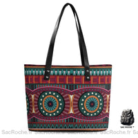 Sac Main Femme Motif Africain - modèle 11 / 29x34x14cm - Sac Roche ™