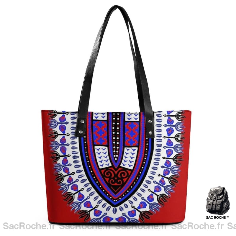 Sac Main Femme Motif Africain 2 / 29X34X14Cm À