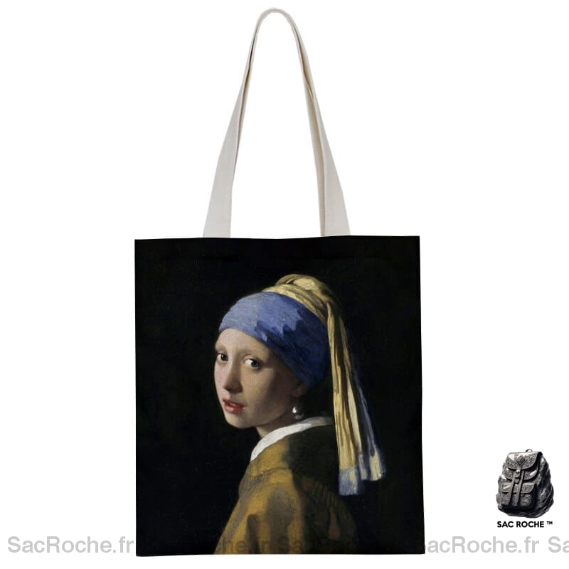 Sac Main Femme Motif Art Déco 9 À