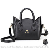 Sac Main Femme Motif Chat - Sac Roche ™