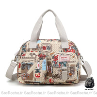 Sac Main Femme Motif Floral - modèle 3 / 33x17x24cm - Sac Roche ™