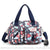 Sac Main Femme Motif Floral - modèle 7 / 33x17x24cm - Sac Roche ™