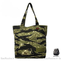 Sac Main Femme Motif Militaire - modèle 1 / 45x40cm - Sac Roche ™