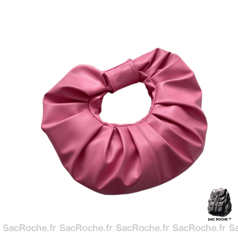 Sac Main Femme Mou Rose / 26.5X26X4Cm À