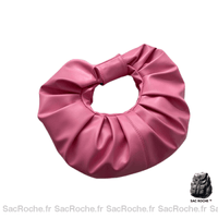 Sac Main Femme Mou - modèle Rose / 26.5x26x4cm - Sac Roche ™