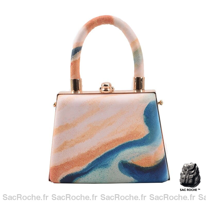 Sac Main Femme Multi Couleur 1 / 15X6X11Cm À Main Femme