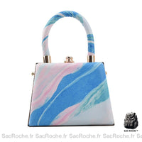 Sac main femme multi couleur - modèle 4 / 15x6x11cm - Sac Roche ™