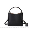 Sac Main Femme Noir / 23 Cm À