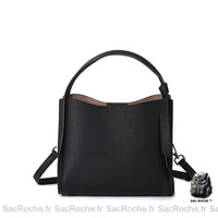 Sac Main Femme Noir - Sac Roche ™