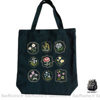 Sac Main Femme Noir - modèle 4 / 34 x 39 cm - Sac Roche ™