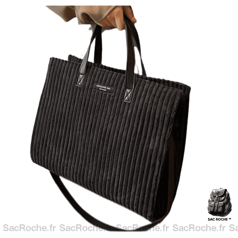 Sac Main Femme Noir À