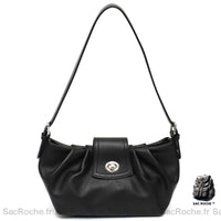 Sac Main Femme Noir Épaule À